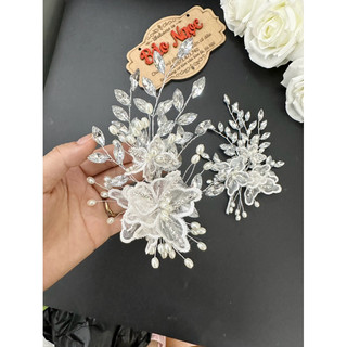 Ốp hoa lưới cài tóc HC003