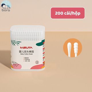 Tăm Bông MISUTA cao cấp cho bé