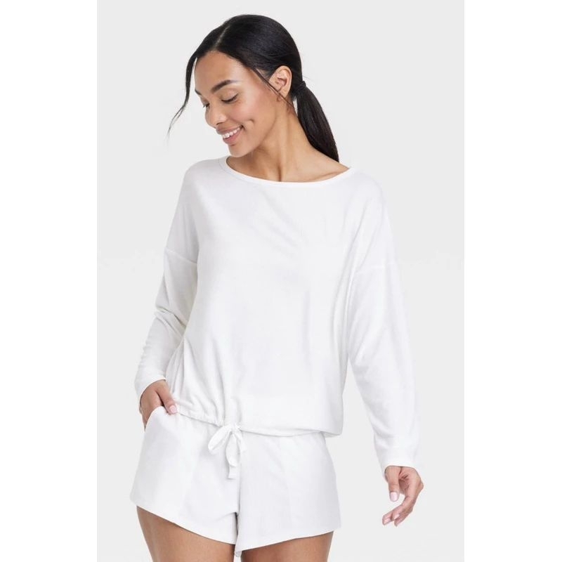 Set 02 quần shorts STARS ABOVE thun cotton gân tăm lưng thun có túi hông dây đen, trắng, hồng, xanh