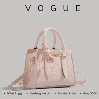  Túi xách đeo chéo VOGUE mã M26 - Túi xách dáng vuông đeo vai hoạ tiết da cá sấu cao cấp hợp thời trang dễ phối đồ Hot 