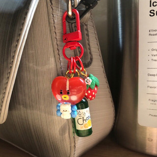 Keyring Soju handmade 🍓🍶🧃