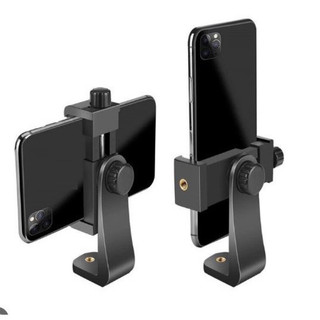 Khung kẹp/giá đỡ điện thoại lên tripod xoay được 360 độ