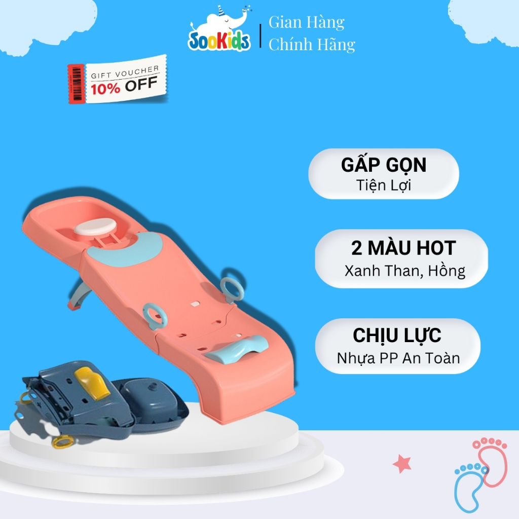Ghế Gội Đầu Cho Bé Có Bồn Gội Gấp Gọn, Ghế Gội Tại Nhà Cho Trẻ Đa Năng