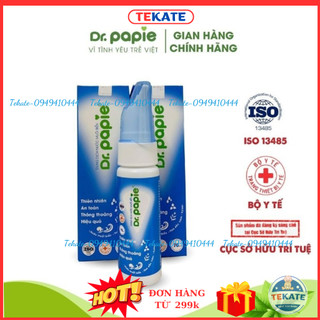 Dung dịch nước muối biển sâu Dr.Papie xịt vệ sinh mũi miệng-B083