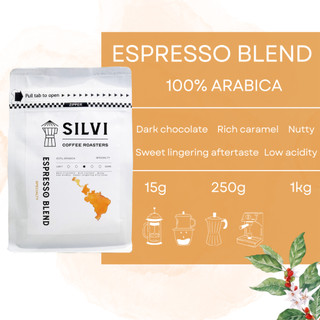 Cà phê nguyên chất - south america blend - silvi coffee roasters