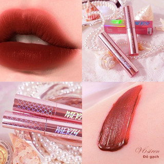 [MẪU MỚI] SON MERZY VELVET TINT V6 GREEN/ SIREN