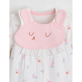 (Sz 70,80,90)-Set body+yếm cotton Moimoln