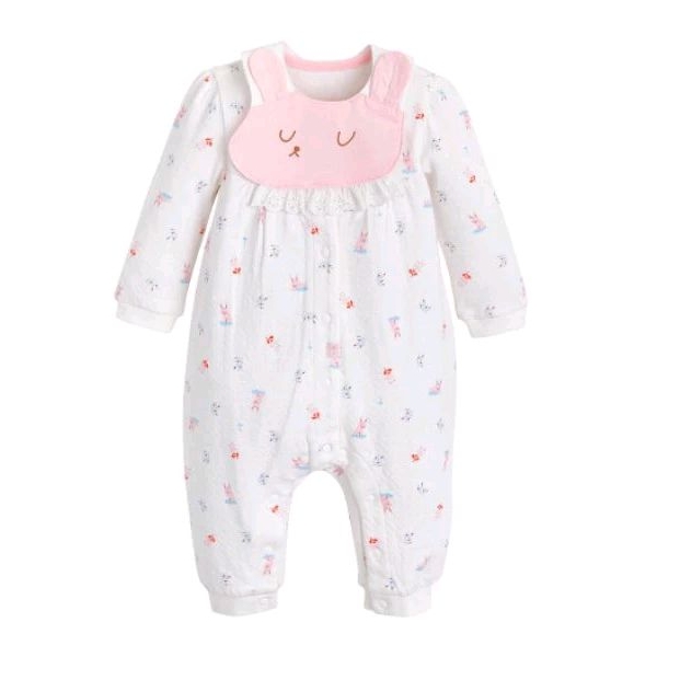 (Sz 70,80,90)-Set body+yếm cotton Moimoln