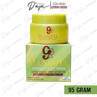    SIÊU TRẮNG   Kem Dưỡng Trắng Toàn Thân Mangota 9 Body Cream Super White Deep Moisture 95g 