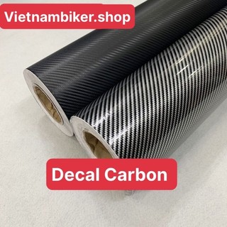 Decal dán xe máy , laptop - decal carbon bóng , carbon mờ