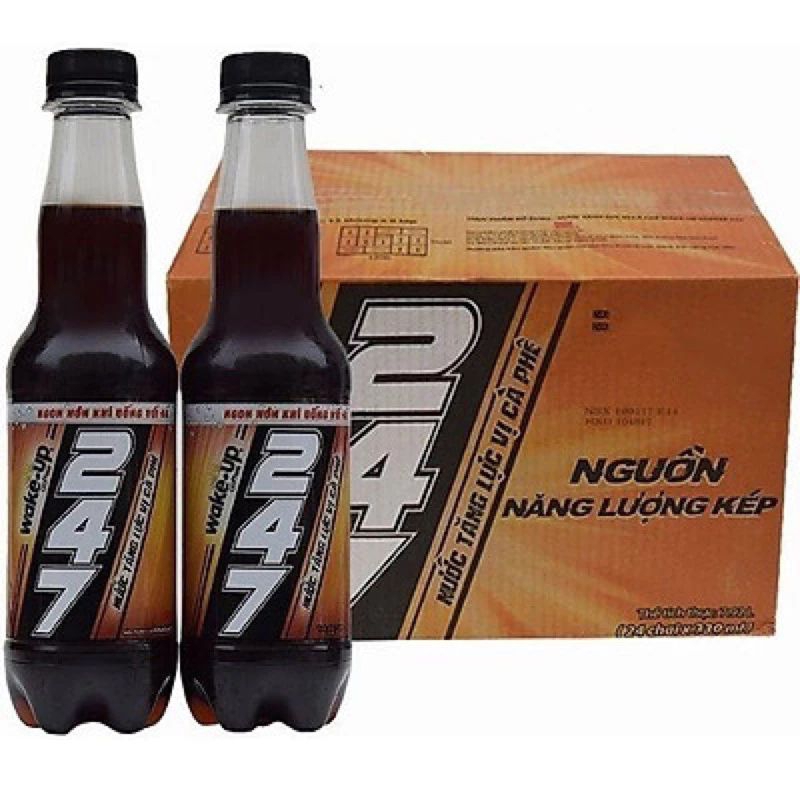 Lốc 6 chai nước tăng lực 24/7