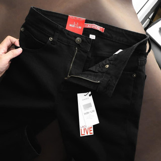 QUẦN JEANS LCST ĐEN TRƠN