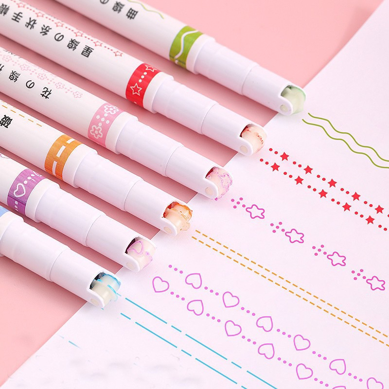 6 Bút Dạ Quang Siêu Đáng Yêu