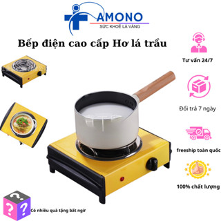 Bếp hơ lá trầu cho mẹ và bé , Bếp có tay cầm chống giật điện , bếp hơ sau sinh,Mẫu Mới 2023-Cao cấp cải tiến hơn