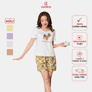 Bộ cotton quần đũi CARDINA chất liệu cotton cao cấp thoáng mát trẻ trung năng động 4BCN04
