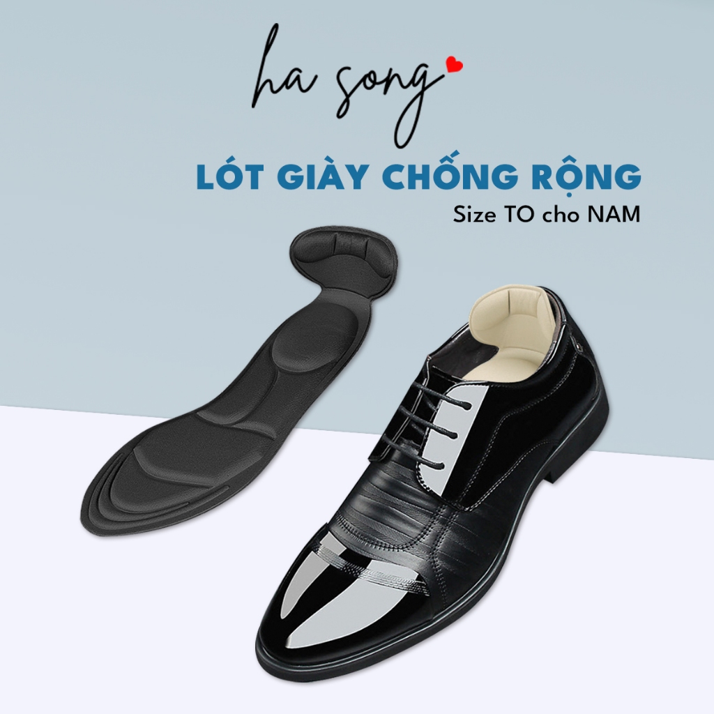 Lót giày chống rộng nguyên bàn cho nam chống trượt 2 trong 1 thấm hút mồ hôi 392