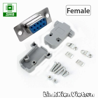 Cổng com db9, Jack nối dây DB9, DB9 DB15 DB25 có vỏ Cổng COM các loại có vỏ 9 chân 15 chân 25 chân đầu nối