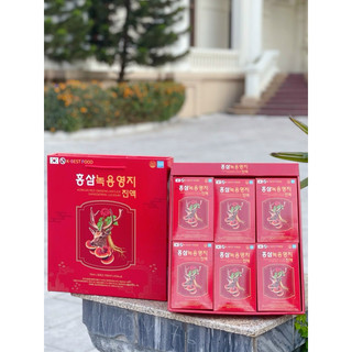 Nước hồng sâm nhung hươu linh chi
