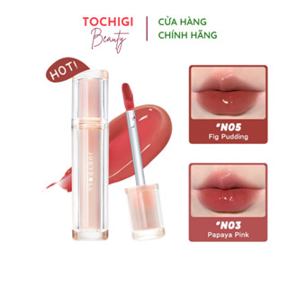 Son tint Judydoll Ice Tea Mirror mật ong thạch thủy tinh