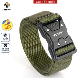 Thắt Lưng Nam Dây Dù Bản 3,8cm Siêu Bền (Không Co Giãn)_Khóa Bấm Hợp Kim Không Ghỉ Chắc Chắn