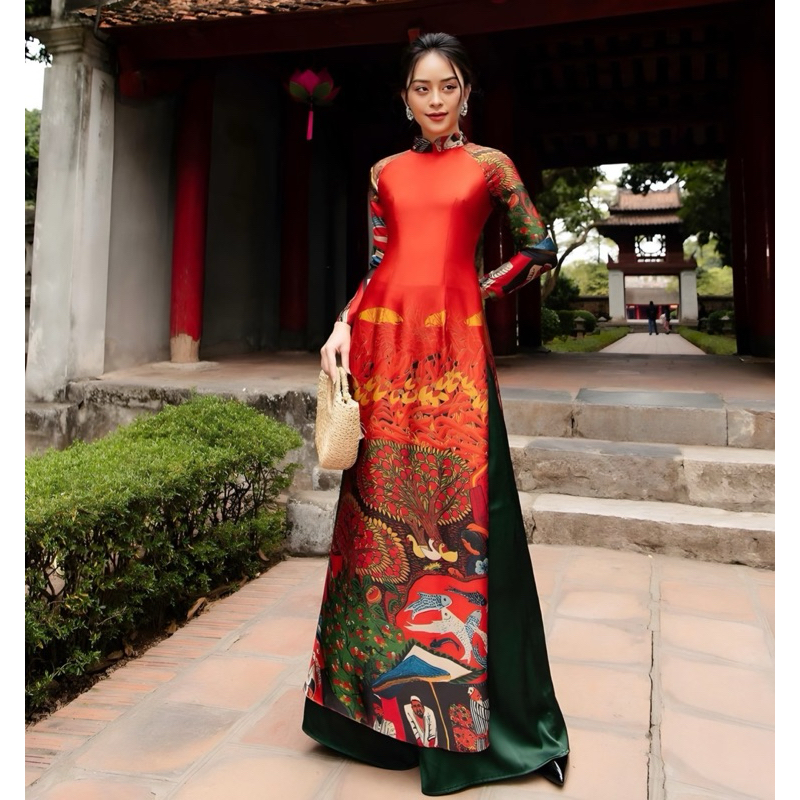 Vải Áo Dài thiết kế Cao Cấp , Lụa Pháp