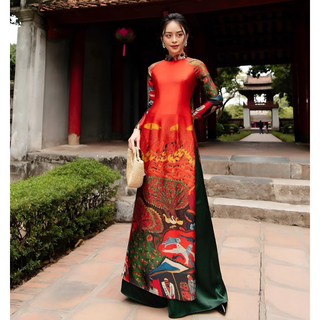 Vải Áo Dài thiết kế Cao Cấp , Lụa Pháp