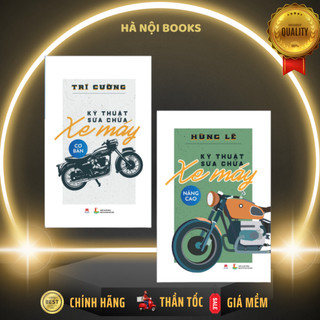 Sách - combo kỹ thuật sửa chữa xe máy từ cơ bản đến nâng cao - huy hoàng