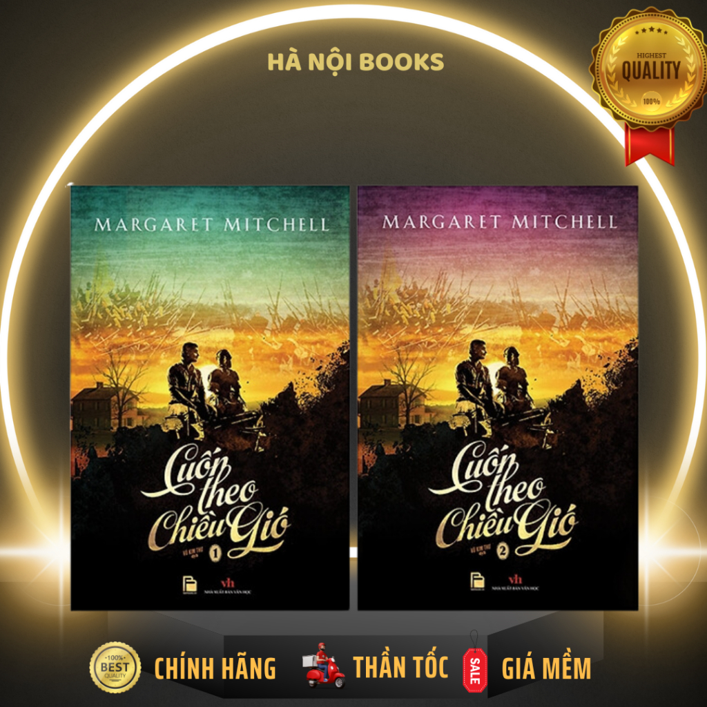 Sách - Cuốn Theo Chiều Gió (Trọn Bộ 2 Tập) - Huy Hoàng