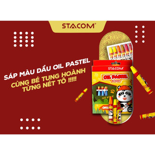 Sáp dầu Oil pastel Stacom 12 màu OP212