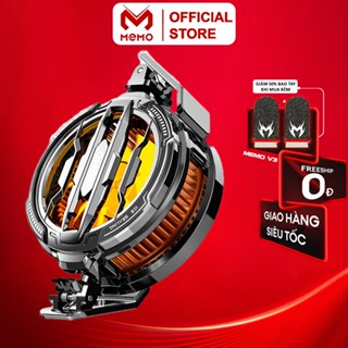Quạt tản nhiệt điện thoại sò lạnh MEMO CX07 thế hệ mới làm lạnh đóng băng hỗ trợ tăng fps gaming liên quân PUBG FF