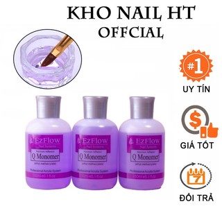 Chai dung dịch đắp bột tím chuyên dụng Ezflow chính hãng