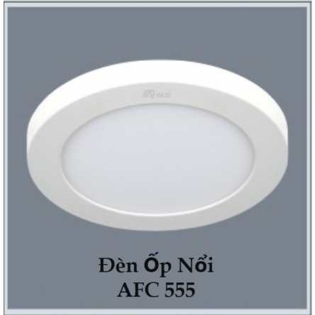 HCM- Đèn Panel Led Lắp Trần Nổi Tròn  Anfaco 555