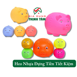 Heo nhựa đựng tiền tiết kiệm, tiền lì xì