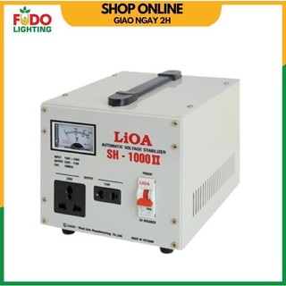 Ổn áp lioa sh-1000 1kva công suất nhỏ cho máy tính, tủ lạnh hàng chính hãng
