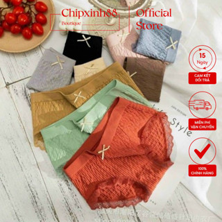 COMBO 10 quần lót nữ cotton kháng khuẩn nhăn siêu mát co dãn 4 chiều thoáng khí form rộng 49-65kg