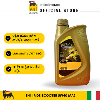 (HCM) Nhớt Eni I-Ride Scooter MA2 5W40 full tổng hợp