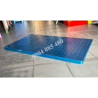 Pallet nhựa không chân mặt bít 60x100x3.5