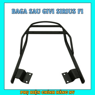 Baga sau Givi Sirius Fi, baga xe máy chính hãng sơn tĩnh điện chịu lực cao gắn được thùng sau Givi
