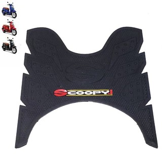 thảm lót chân xe scoopy kiểu carbon