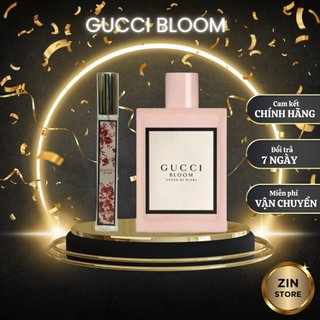 - nước hoa nữ gucci bloom gocce di fiori eau de toilette chiết 10ml !!