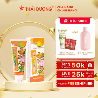 Kem đánh răng trẻ em Valentine Kiddy 100g - Sao Thái Dương
