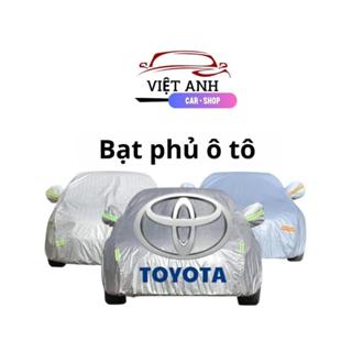Bạt phủ xe ô tô toyota Innova, Fortuner, Vios, Raize, Camry, Altis, Rush ...3 lớp chống nước