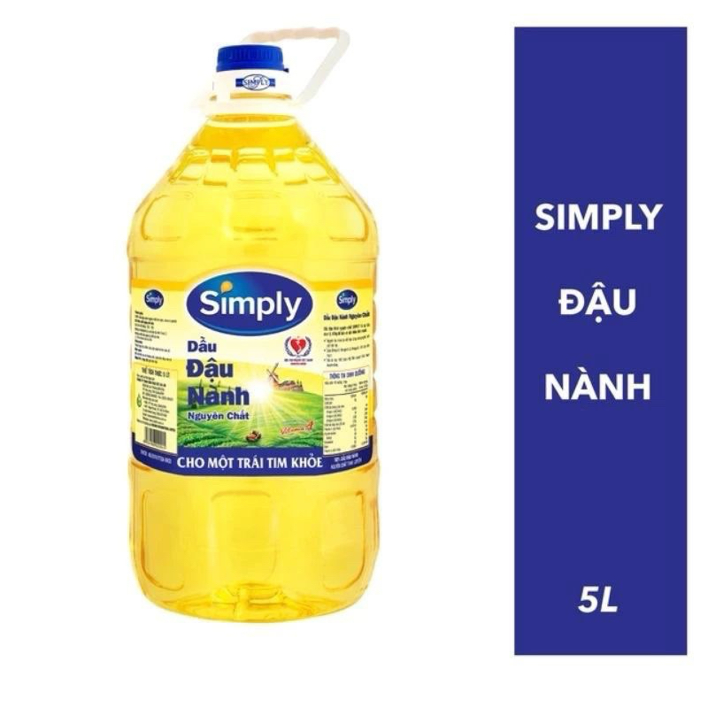 Dầu Ăn Simply Đậu Nành can 5L ...