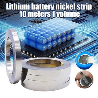1 cuộn kẽm hàn cell pin mạ niken dài 10m dày 0.1 / 0.15 / 0.2mm