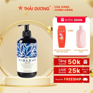 Sữa tắm thảo dược Violeaf 480ml - Sao Thái Dương