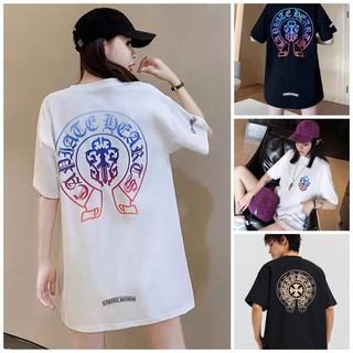 [VẢI 250 GSM] Áo Thun Chrome Hearts In Hoạ Tiết Form Unisex Selina Studio Chất Liệu Cotton 100% - AT16