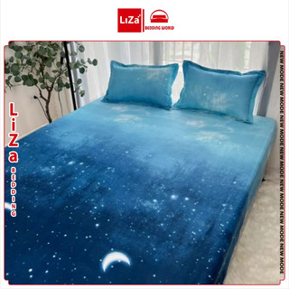 Bộ Ga Giường 3 Món m4 m6 m8, Drap Giường + 2 Vỏ Gối Poly Cotton Mẫu Chọn Đẹp Mềm Mịn Không Bai Xù