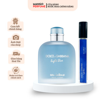 Nước hoa nam dg light blue eau intense pour homme edp