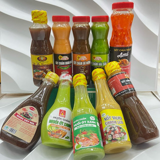 Sốt AMI chua ngọt - Sốt chấm hải sản, sốt trộn salad, sốt chua ngọt, sốt chấm đồ nướng lọ 400g