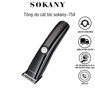Tông đơ điện sạc usb sokany 754 - tông đơ đa năng cắt tóc, cạo râu
